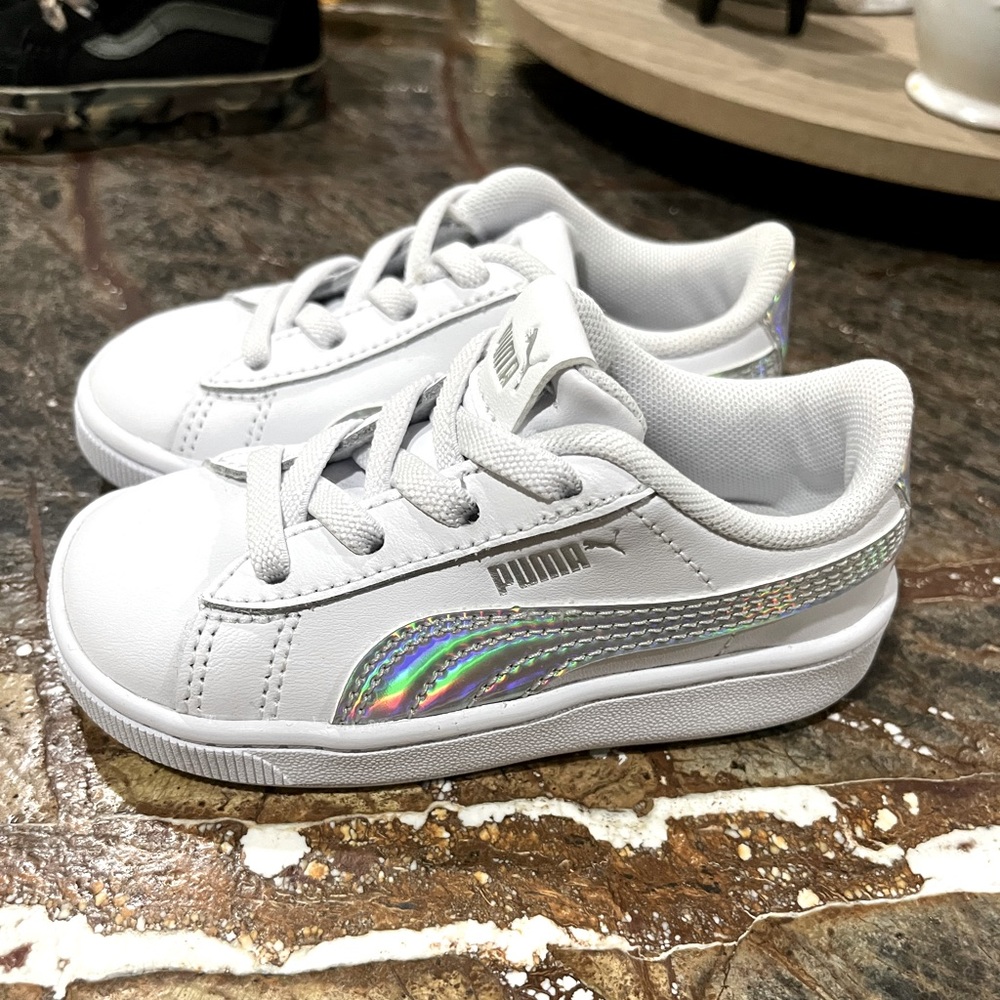 Baby Pumas. Size 6. Never worn.